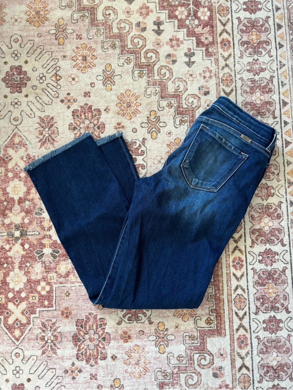 KanCan Dark Blue Straight Leg Jeans